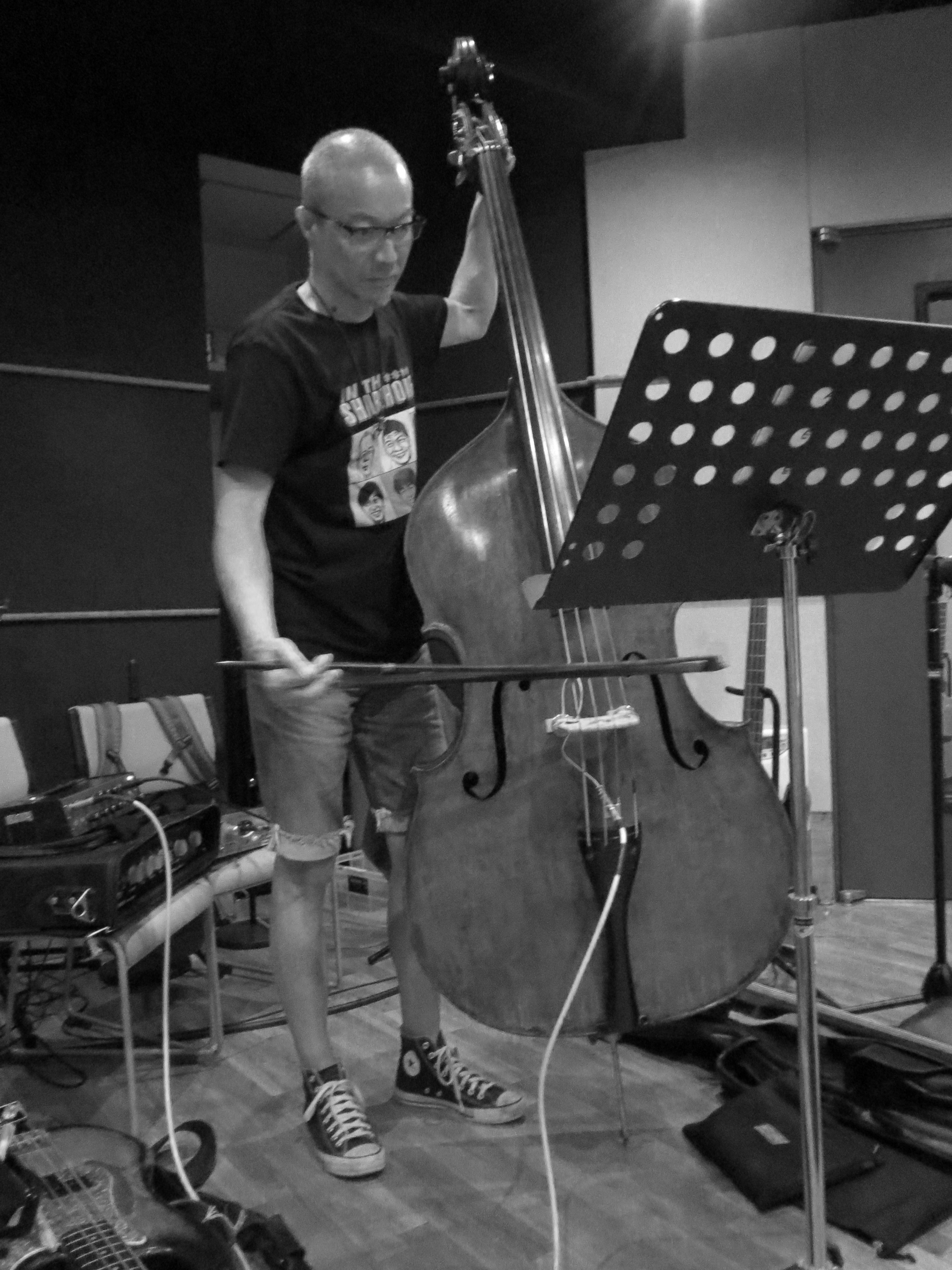 Dual Voice Recording Shigeru Watanabe on Bass